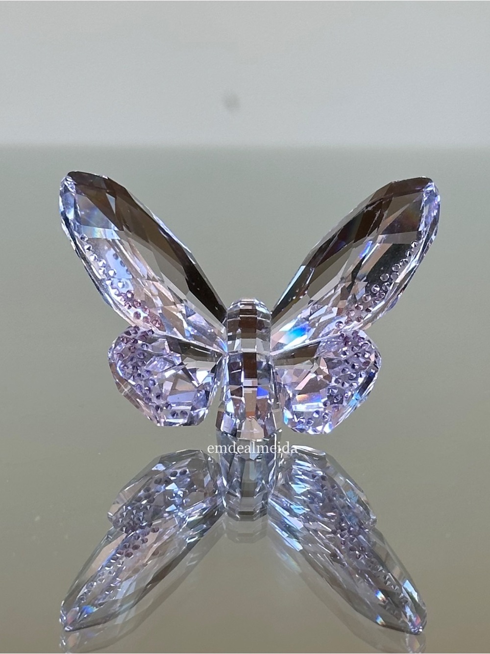 Swarovski Crystal Bejeweled Violet Brilliant Butterfly Purple 1132908